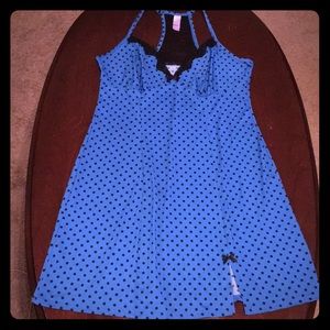 NWOT: Polka dot Pinup Babydoll Nightie - M